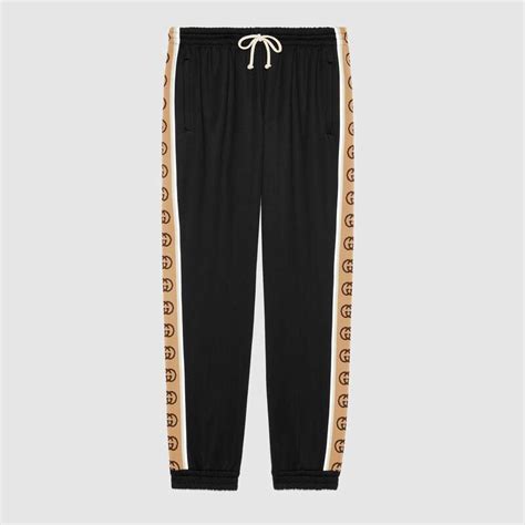 gucci side stripe track pants|Gucci jogging pants.